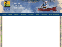 Tablet Screenshot of paddlenmore.com